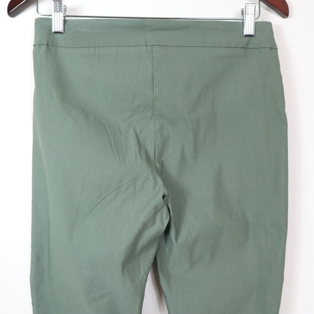 Nanette Lepore Size S Freedom Stretch Pull-on Pants Prairie Sage Green - Picture 7 of 10